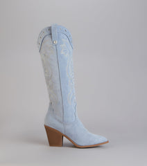 Daydream Studded Cowboy Boots