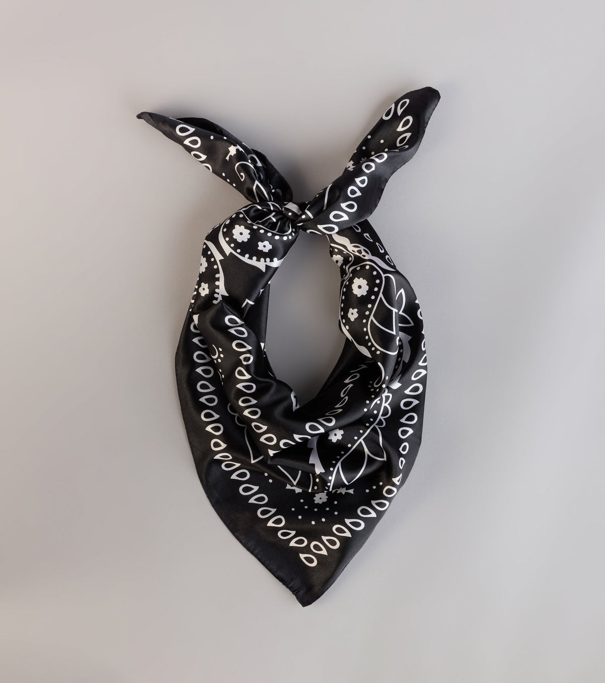 Weekend Energy Bandana Satin Scarf